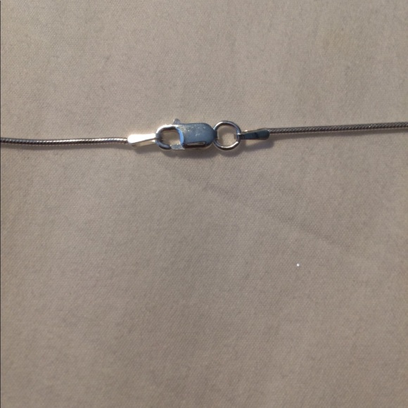 Silver Nested Diamond Necklace - Picture 5 of 5